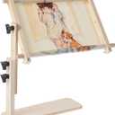 Frank A. Edmunds Sit-On Needlework Frame, 9" x 18", 2941,Light brown
