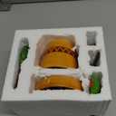 Stocking Stuffers for Women Christmas Gifts for Mom Housewarming Gift New Home Mothers Day Gifts Ceramic Cactus Measuring Cups and Spoons Set Organizer Cute 4 Size Measuring Spoons Set for Kitchen (Blue and Green)