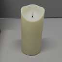 Nimiko Flameless Candles with Remote, Battery Operated Flickering Flameless Candles, LED Candles with Timer 2/4/6/8H, with Realistic LED Candles Set of 9 (D3 x H 3" 4" 5" 6" 7") (Ivory)