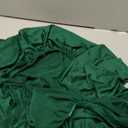 Spandex 6 Foot Rectangle Table Cloth, Elastic Fitted Tablecloths for Picnic, Stretch Washable Patio Table Cover for Outdoor, Camping, Banquet and Parties (Emerald Green, 30"x72")