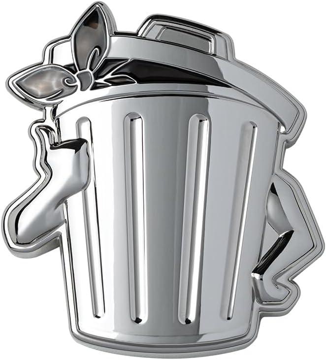 Honkai: Star Rail Lordly Trashcan: Metal Fridge Sticker (Silver Version)