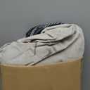 Air Mattress Queen with Built in Pump, Max 660 lbs Weight Capacity - 16" Foldable Portable Inflatable Mattress for Guests, Home, and Camping (Granny Gray)