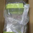 Rypet No Mess Bird Water Feeder Dispenser Set Automatic Bird Feeder for Cage Transparent Food Container for Cage Acrylic Parrot Seed Feeders Accessories for Small Birds Parrot Cockatoo Canary