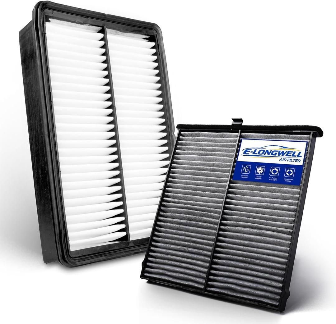Engine & Cabin Air Filter Set for Mazda 3 (2014-2018), for Mazda 6 (2014-2021), CX-5 2.0L/2.5L (2013-2025), Naturally Aspirated Gas Only, Not for Turbo, Replace CF11811 CA11259