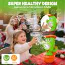 Palksky Bubble Machine for Kids Toddlers, Rechargeable Bubbles Blower Maker with Lights for Parties, Automatic Bubbles Blower Machine for Outdoor Wedding Birthday Party