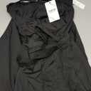 Women's Athletic Tennis Dress with Built-in Shorts, Sleeveless Golf & Workout Dress, Black, Extra Small 