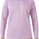 Mens UPF 50+ Rash Guard Swim Shirt Long Sleeve Moisture Wicking Quick Dry Lightweight Wrinkle-Resistant (M)