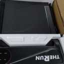 THERUN Walking Pad, 2 in 1 Foldable Treadmills for Home, 2.5HP Under Desk with Handle Bar, 16" Widened Running Belt, with Remote Control (Carbon Black)