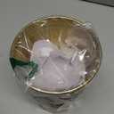 Serene Spaces Living Decorative Gold Vase Urn, Gold Vases for Centerpieces, Metal Vase Use for Home Decor, Wedding, Parties, Floral Arrangements, Measures 5.5" Diameter & 7.5" Tall