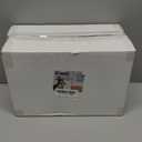 Ciaell 12 Pack 10 Oz Clear Plastic Wine Glasses with Pink Stem - Disposable Cocktail Goblets Perfect for Parties & Weddings & Poolside & Outdoors & Camping & Party & Easter