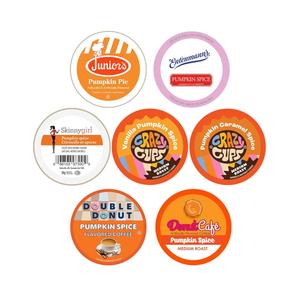 Perfect Samplers Pumpkin Spice Coffee Pods Variety Pack, Medium Roast Fall Coffee for Keurig K Cups Machines, Pumpkin Party Sampler, 40 Count