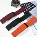 26mm 22mm 20mm QuickFit Watch Band Compatible with Garmin Fenix 8 7 6 5 3 hr 6s 5s 6x 5x Forerunner 935 945 965 Magnetic Silicone Watch Band for Garmin Instinct Approach MARQ Descent Quatix Epix Pro (Wine Red)