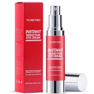 Instant Eye & Face Lift Cream: Rapid Under Eye Bags,Wrinkles, Dark Circles, Puffiness Remover for Women and Men in 60 Seconds - Wrinkle Filler 0.67oz - Temporary Firming & Tightening Treatment