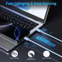 iPhone 17 16 15 Charger Fast Charging, 45W Dual USB C Phone Charger Block with 10FT Long Type C Cable Cord for Apple iPhone 17/Pro/Pro Max/17 Air/16 Pro/16 Pro Max/15 Plus/15 Pro/iPad/S26 Ultra(Blue)