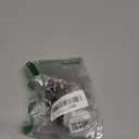 No-Drill Wall Hooks (4-Pack) - Dark Walnut Decorative Adhesive Hooks for Towels, Hats & Robes, Strong Damage-Free Hanging in Bathroom, Kitchen, Bedroom (4, Black)