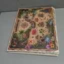 6 x Happy Easter Garden Flag - Gift Ready Packed - Easter Decorations Outdoor, Spring Decor Premium Linen Yard Flags for Outside, Winking Bunny & Eggs 12x18 Inch Double Sided (Beige)