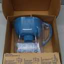 Brita Large Water Filter Pitcher for Tap and Drinking Water with SmartLight Change Indicator, Includes 1 Standard Filter, BPA-Free, Lasts 2 Months, 10-Cup Capacity, Teal