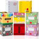 Geyoga 8 Pcs Back to School Balloon Boxes, 11.8 Inch Party Decorative Boxes