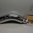 4 to 6 Inch Exhaust Elbow with Clamp, 4" Inlet 6" Outlet Chrome Diesel Exhaust Tip for Pickup Trucks and Cars