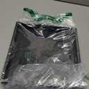 NATSUKY Square Plant Saucer 10 Inch 2 Pack, 8 10 12 14 Inch Plant Trays for Indoors Heavy Duty Plastic Flower Plants Saucers for Pots Outdoors No Holes Drip