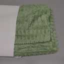 Pack of 2 Corduroy Decorative Throw Pillow Covers 18x18 Inch Soft Boho Striped Pillow Covers Modern Farmhouse Home Decor for Sofa Living Room Couch Bed, Sage Green