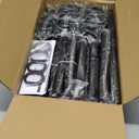 Goovilla Room Divider for Room Separation, Tension Curtain Rods No Drilling, 4-10ft(H) 28-70inch(W) Adjustable Temporary Privacy Wall Divider, Heavy Duty Freestanding Space Partition Separator, Black