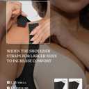 FeelinGirl Fajas Colombianas Moldeadoras Butt Lifting Shapewear Tummy Control Postpartum Faja Body Shaper with Zipper Crotch (Black, XXL)