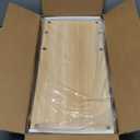 Golener Countertop Organizer Corner Shelf, 2 Tier Adjustable Stackable Corner Shelves for Kitchen, Bathroom, Spice Rack, Coffee Bar, Cabinet, Dresser Table, Corner Counter Shelf Stand, Natural Beige