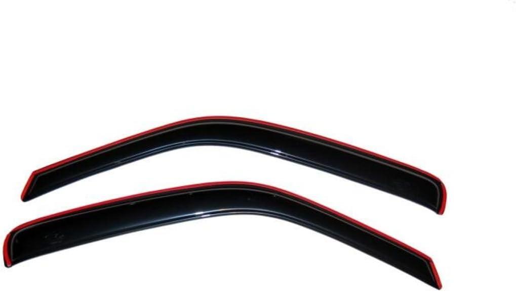 Auto Ventshade [AVS] In-Channel Rain Guards for 1987 - 1990 Nissan Pathfinder; 1987 - 1997 Nissan PickUp (2-Door) | Window Vent Visors, 2 pcs. - Smoke | 192011