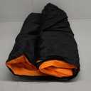 Motorcycle Cover XXXL Waterproof for Harley for Ultra Classic Davidson, Large for Street Glide for Electra for Touring FLHTCU for Road King for GL for Honda for Goldwing Outdoor Weather (Orange Black)