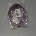 3 x TERSE Purple Headband for Women 2 inch Wide Thick Purple Head Bands for Women's Hair Non Slip Fashion Womens Headband Satin Cute Headbands for Girls