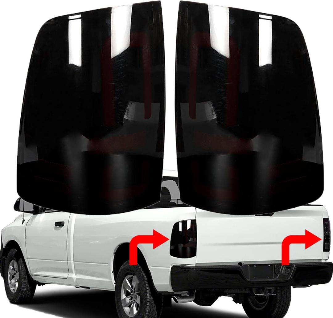 1 Pair of Tail Lights Replacement for 2009-2018 R-A-M 1500 2010-2018 R-A-M 2500/3500 Rear Brake Lamps 55277415AF, CH2818124, 55277414AF, CH2819124 1 Pair of Tail Lights Replacement for 2009-2018 R-A-M 1500 2010-2018 R-A-M 2500/3500 Rear Brake Lamps 55277415AF, CH2818124, 55277414AF, CH2819124