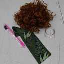 ALXNAN Messy Hair Bun Hair Piece for Women Elastic Drawstring Loose Wave Curly Buns Short Copper Synthetic Ponytail Extension Hair Bun Extensions Thick Updo Hairpieces for Women Daily Use. (8 Inch)