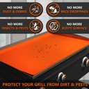 28" Silicone Griddle Mat for Blackstone 28 Inch Grill, Heavy Duty Food Grade Silicone Griddle Cover, Protect Your Grill from Dirt & Rust All Year Round