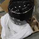 Smeg 50's Retro Style Aesthetic Drip Coffee Machine with 10 Cup Glass Carafe, Auto Start Feature, Keep Warm Plate, and Two Coffee Strength Settings (Black)