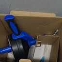 Drain Auger, Clog Remover with Drill Adapter, 25 Feet Flexible Plumbing Snake Use Manually or Powered for Kitchen, Bathroom and Shower Sink, Comes with Gloves (blue)