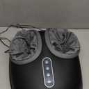 Medcursor Foot Massager with Heat - Shiatsu Feet Massage Machine Delivers Relief for Tired Muscles & Plantar, Deep Kneading Therapy, Multi-Level Settings for Home, Office Use, Size up to 13" (Matte Black)