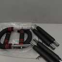 Twister Arm Trainer for Men and Women, Adjustable 5 Resistance Levels (33-120 lbs) Chest & Arm Workout Equipment with 4 Springs and Training Manual, Home Gym Strength Trainer with Anti-Slip Handles