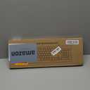 SABLUTE Large Print Backlit Keyboard, Wired USB Lighted Computer Keyboards with 7-Color & 4 Modes Backlit, Oversize Letters Keys Easy to See and Type, Keyboard Compatible for PC, Laptop (Black)