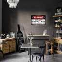 4 x Funny Metal Tin Sign Vintage Garage Signs For Men, Man Cave Sign Metal Bar Signs Decor Dad's Garage Metal Sign Outdoor Bar Signs Sarcastic Gifts Metal Signs For Home Wall Decor 8x12 Inch