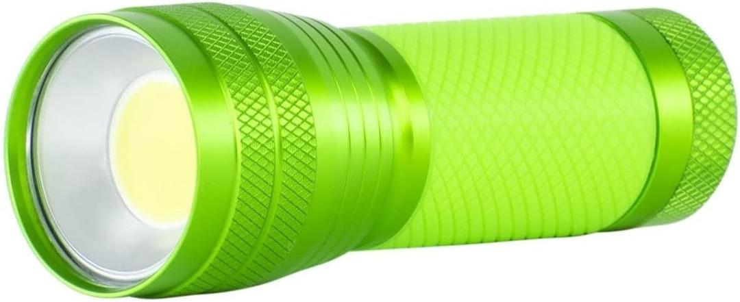 Weather Resistant Glow-In-the-Dark LED Flashlight [Set of 2]
