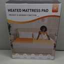 Heated Mattress Pad King 78"80", Bed Warmer with Memory&Preheat Functions, Electric Mattress Pad Dual Control 12 Heat Settings 12-Hour Auto Off 13ft Extra Long Cord Fits 18-24" Deep Pocket
