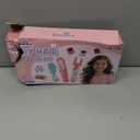 Dreamon 51 Pcs Hair Styling Tools - Hair Gem Stamper Kit and Automatic Hair Braider - Bling Hair Jewels for Girl with Reusable Shining Diamonds and Hair Chalk - Hair Salon Toys Christmas Birthday Gift