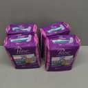 Poise Incontinence Pads & Postpartum Incontinence Pads, 3 Drop Light Absorbency, Long Length, 96 Count (4 Packs of 24),