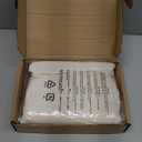 Amazon Basics Lightweight Pleated Bed Skirt, Queen, Off White, Solid