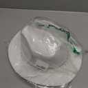 Rhinestone Cowgirl Cowboy Hat Shiny Wide Brim Hat for Party (White)