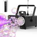 UPGREY Fog Bubble Machine Smoke Bubble Machine Bubble Fogger for Kids Outdoor and Indoor (Metallic)