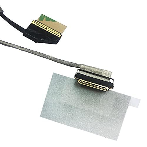 Rinbers Laptop 40 Pins LVDS LCD LED Flex Video Screen Cable Replacement for HP Chromebook 11 11A G8 EE Touch L89776-001 DD0GAHLC010 DD0GAHLC030 11MK G9 EE M48566-001
