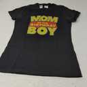 Mom Of The Toy Birthday Boy Funny Story Theme B-day T-Shirt Small