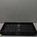 Growing Trays, 1020 Plant Nursery Trays Heavy Duty Seed Starter Flat Seedling Tray for 72/128 Cell Plug Tray Transplant Growing Microgreens (21"11", 10 Pack, 1.6" Deep, Without Holes) (1020 Tray-10P)